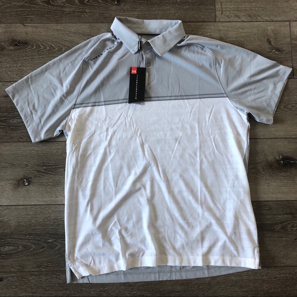 Under Armour Mens Threadborne Golf Polo
